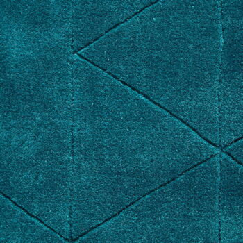 Smaragdovozelený vlnený koberec Think Rugs Kasbah, 150 x 230 cm – Obrázok 5