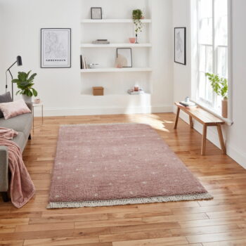 Ružový koberec Think Rugs Boho Dots, 120 x 170 cm – Obrázok 2