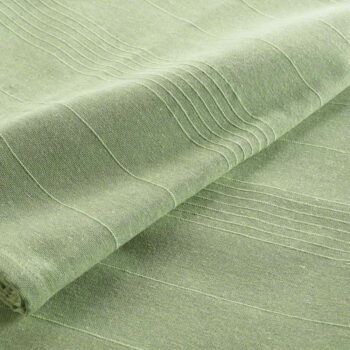 Zelený pléd 180x220 cm Lucile – douceur d'intérieur - Image 4