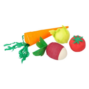Párty doplnky v súprave 4 ks Vegetable Surprise Balls – Meri Meri - Image 3