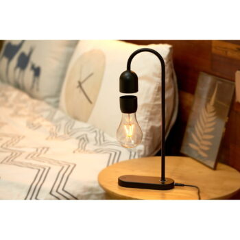 Čierna stolová lampa (výška 36,5 cm) Evaro – Gingko – Obrázok 4