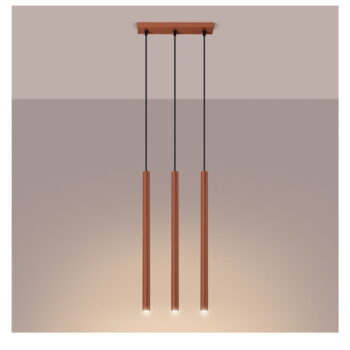 Závesné svietidlo v tehlovej farbe Fideus – Nice Lamps - Image 2