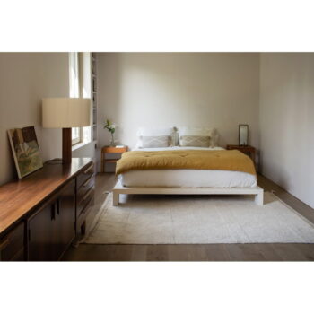 Krémový prateľný ručne tkaný bavlnený koberec 170x240 cm Bloom Natural – Lorena Canals – Obrázok 8