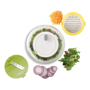 Odstreďovacia misa na šalát ø 24 cm Duo – Joseph Joseph - Image 7