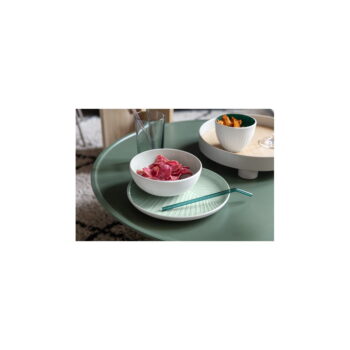Zeleno-biely porcelánový dezertný tanier Villeroy & Boch It’s my match, ø 24 cm – Obrázok 4