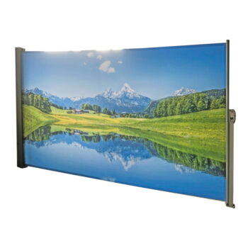 Kovovo-látková balkónová zástena 300x160 cm – Garden Pleasure - Image 2