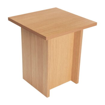 Odkladací stolík v dekore duba 35x35 cm Straight - Hübsch – Obrázok 10