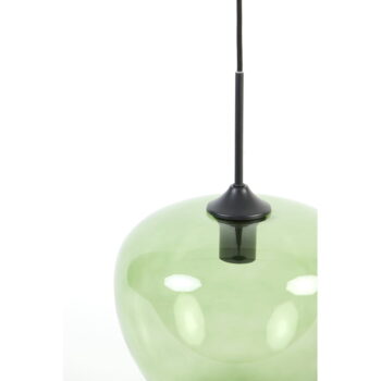 Zelené stropné svietidlo so skleneným tienidlom ø 30 cm Mayson - Light & Living - Image 6
