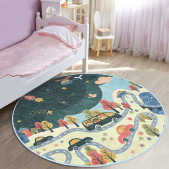 Detský koberec ø 80 cm Comfort – Mila Home - Image 4