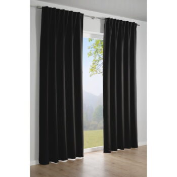 Čierny záves 245x140 cm Dimout - Gardinia - Image 2