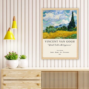 Plagát v ráme 55x75 cm Vincent van Gogh – Wallity - Image 2