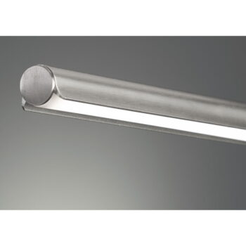LED stolová lampa v striebornej farbe s kovovým tienidlom (výška  49 cm) Nami – Fischer & Honsel - Image 3