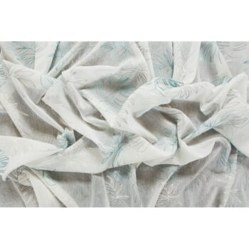 Modro-biela záclona 140x260 cm Cybele – Mendola Fabrics – Obrázok 3