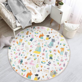 Detský koberec ø 100 cm Comfort – Mila Home - Image 3