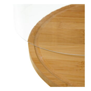 Okrúhly podnos z bambusu s vekom Casa Selección Bamboo - Image 3