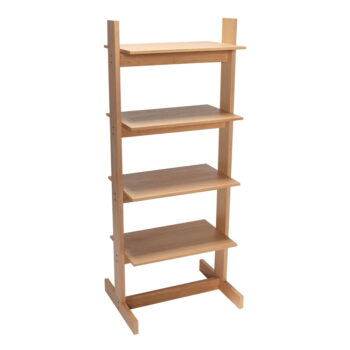 Regál v dekore duba v prírodnej farbe 59x142 cm Forma – Hübsch – Obrázok 2