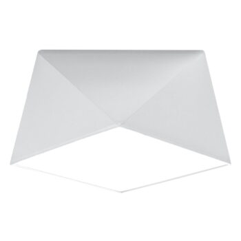 Biele stropné svietidlo 25x25 cm Koma – Nice Lamps