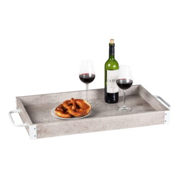 Servírovací stolík na kolieskach 40x80 cm Rustico - Wenko - Image 3