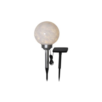 Vonkajšie guľaté solárne LED svietidlo Star Trading Luna, ø 20 cm - Image 2