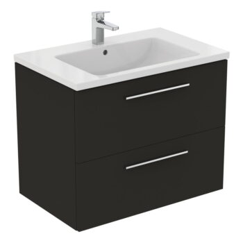 Antracitová závesná skrinka pod umývadlo 80x63 cm i.Life B – Ideal Standard - Image 9