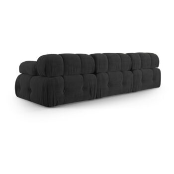 Čierna pohovka 288 cm Ferento – Cosmopolitan Design – Obrázok 6