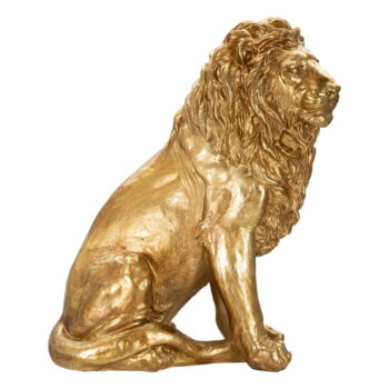 Soška z polyresínu 80 cm Lion – Mauro Ferretti - Image 5
