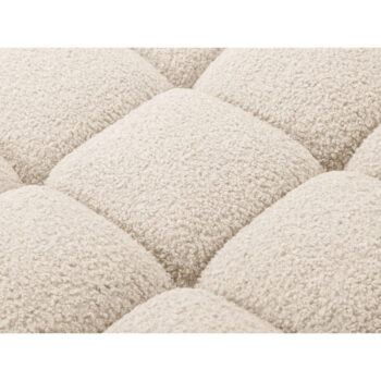 Béžový modul pohovky z textílie bouclé (pravý roh) Bellis – Micadoni Home – Obrázok 8