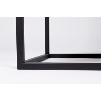 Čierna ratanová vysoká komoda 70x145 cm Guuji - White Label – Obrázok 2