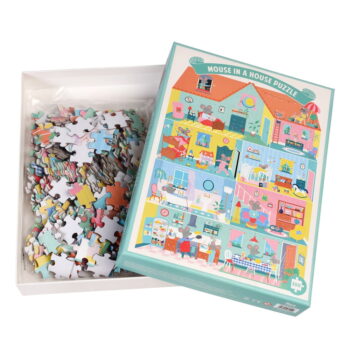 Puzzle (počet dielikov 300) Mouse in a House – Rex London – Obrázok 2