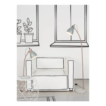 Sivá stojacia lampa s betónovým tienidlom (výška 145 cm) Denver – it's about RoMi - Image 4