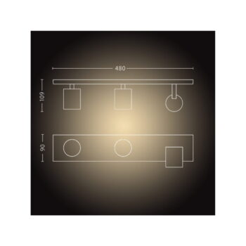 Inteligentné bodové svietidlo GU10, 4 W Runner – Philips Hue - Image 4