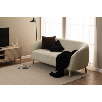 TV stolík v dekore duba v prírodnej farbe 160x50 cm Linley – Actona - Image 8