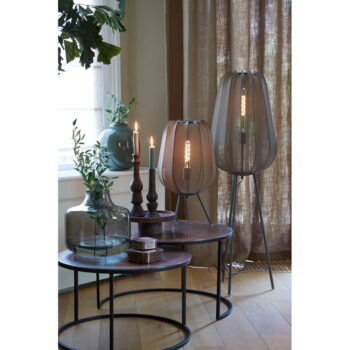 Kovové okrúhle konferenčné stolíky v medenej farbe v súprave 2 ks ø 75 cm Talca - Light & Living - Image 2