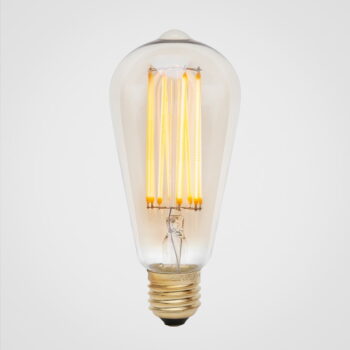 Teplá LED filamentová stmievateľná žiarovka E27, 3 W Squirrel Cage – tala - Image 4