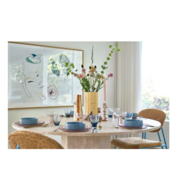 Oranžová jedálenská stolička Styles – Villa Collection - Image 2