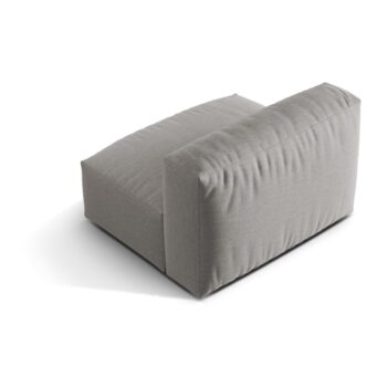 Svetlosivý modul pohovky (stredový diel) Martina – Micadoni Home - Image 3