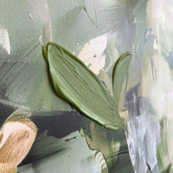 Obrazy s ručne maľovanými prvkami v súprave 2 ks 50x70 cm Myrtle – Styler – Obrázok 6