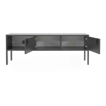 Sivý TV stolík Tenzo Uno, šírka 137 cm - Image 3