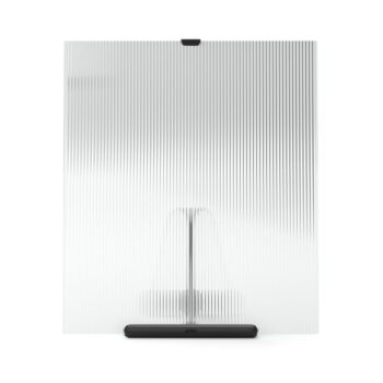 Čierny sklenený stojací rámček 26x30,5 cm Flute – Umbra – Obrázok 8
