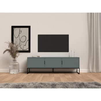 Sivozelený TV stolík 177x57 cm Lipp - Tenzo – Obrázok 2