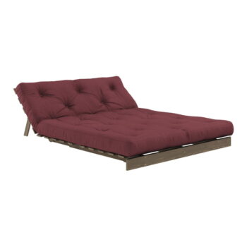 Vínová rozkladacia pohovka 140 cm Roots – Karup Design – Obrázok 4