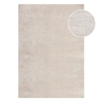 Krémová syntetická kožušina 160x230 cm Faroe Wool Look Fur – Flair Rugs