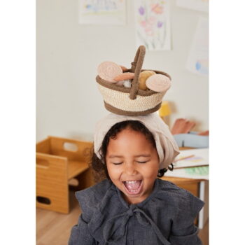 Béžový bavlnený detský hrací koberec 120x160 cm Mushroom Forest – Lorena Canals – Obrázok 11