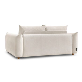 Krémová rozkladacia pohovka 214 cm Ernest – Bobochic Paris – Obrázok 10