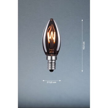 Teplá žiarovka E14, 2 W Elegance - Fischer & Honsel - Image 3