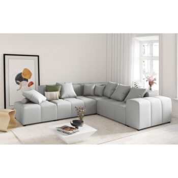 Sivý modul pohovky Rome - Cosmopolitan Design - Image 7