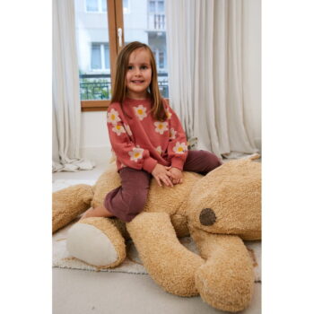 Hnedý detský puf Sleepy Bear – Lorena Canals - Image 7