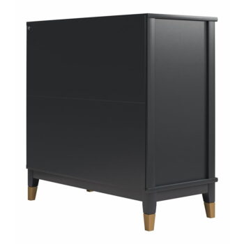 Čierna skrinka 84x84 cm Westerleigh – CosmoLiving by Cosmopolitan - Image 3