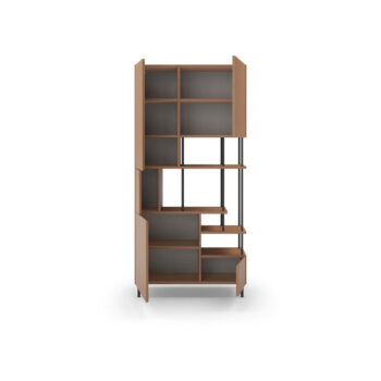 Knižnica v tehlovej farbe 84x175 cm Perla – Marckeric – Obrázok 4