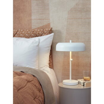 Biela stolová lampa s kovovým tienidlom (výška  45 cm) Porto L – it's about RoMi - Image 2